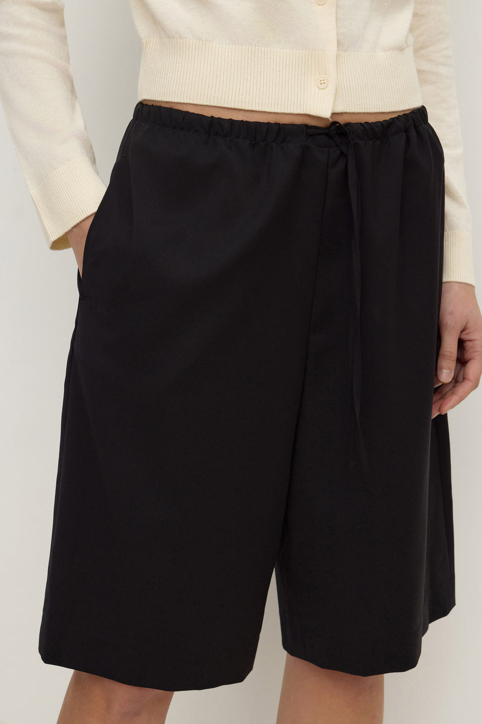 Assembly Label | Danielle Wool Short - Black