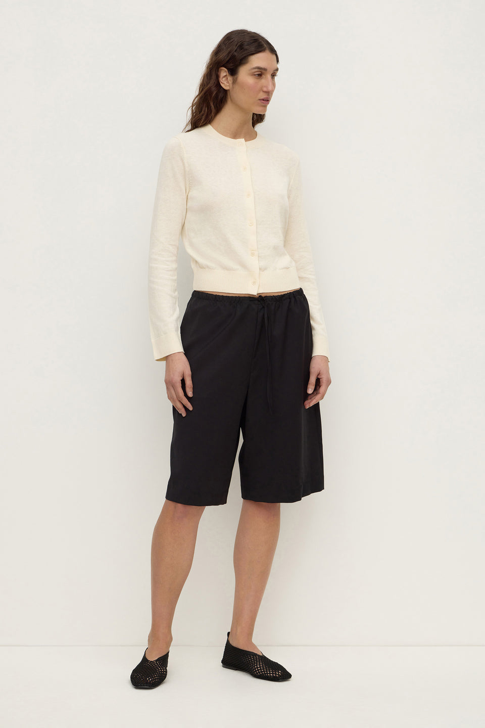 Assembly Label | Danielle Wool Short - Black