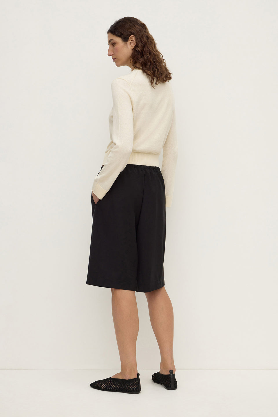 Assembly Label | Danielle Wool Short - Black