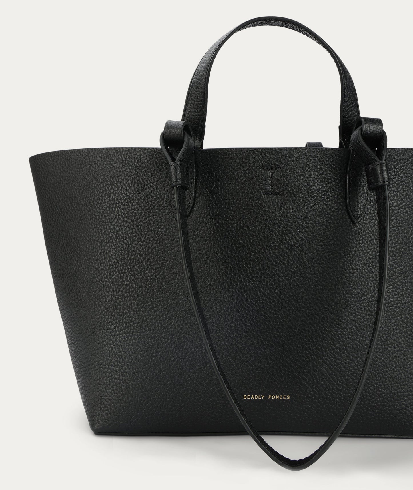 Deadly Ponies | Mr Bandit Tote - Black