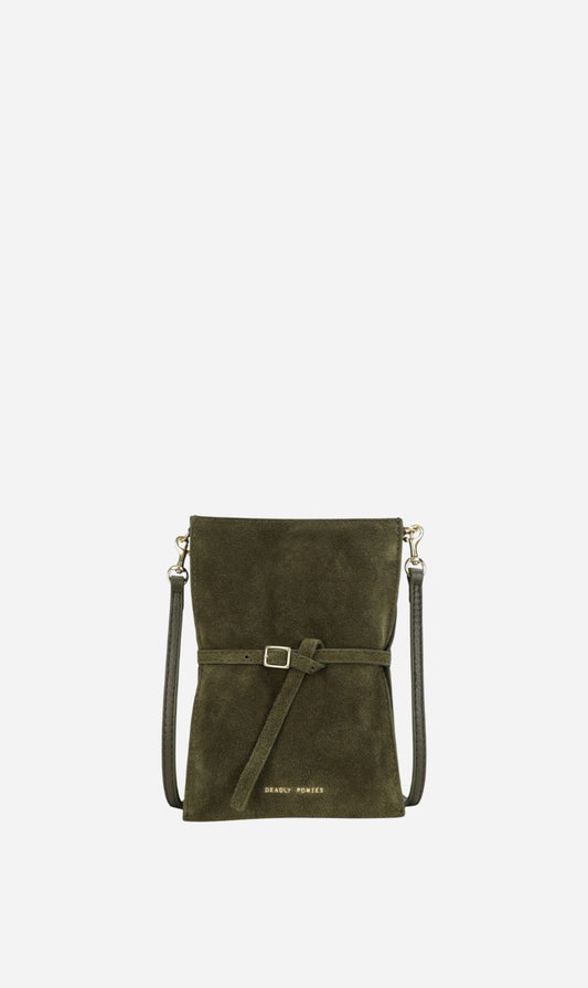 Deadly Ponies | Mr Penny Pouchette - Kale Suede