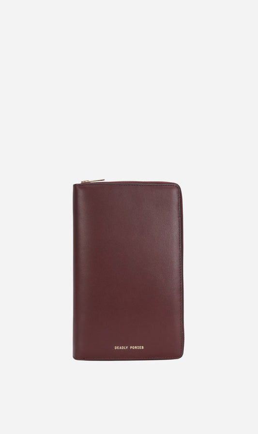 Deadly Ponies | Travel Wallet - Radicchio