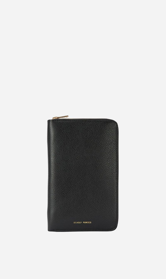 Deadly Ponies | Travel Wallet - Black