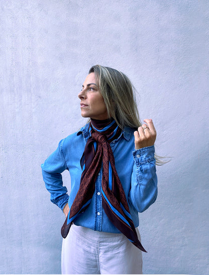 Dark Hampton | The Divan Cashmere Modal Scarf