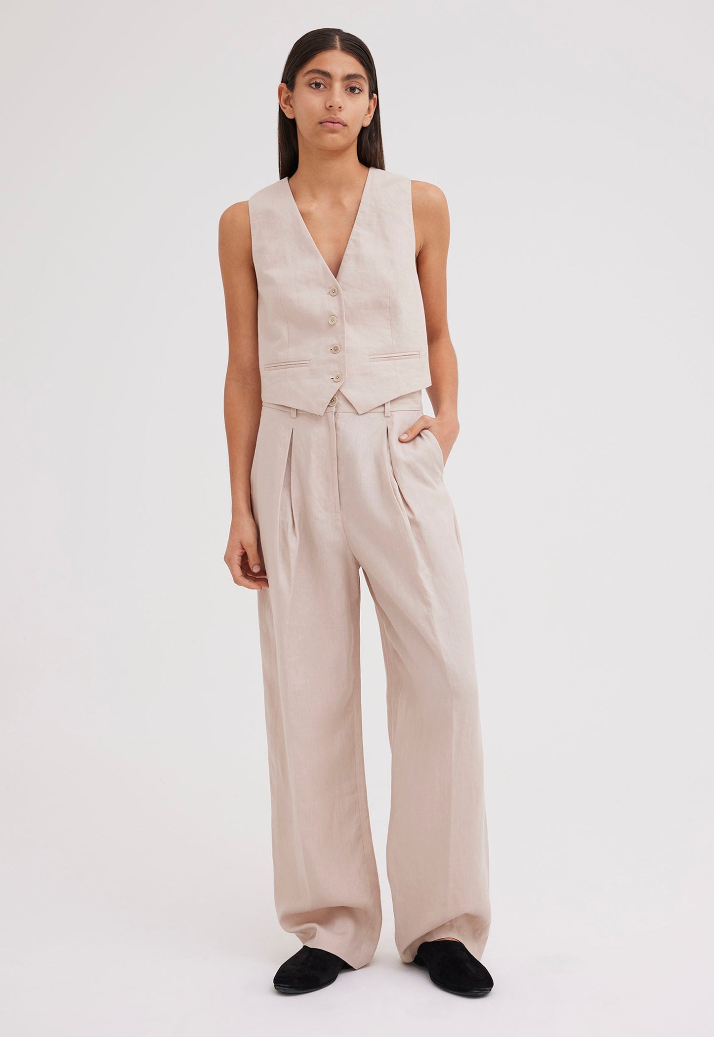 Jac + Jack | Duomo Pant - Stone
