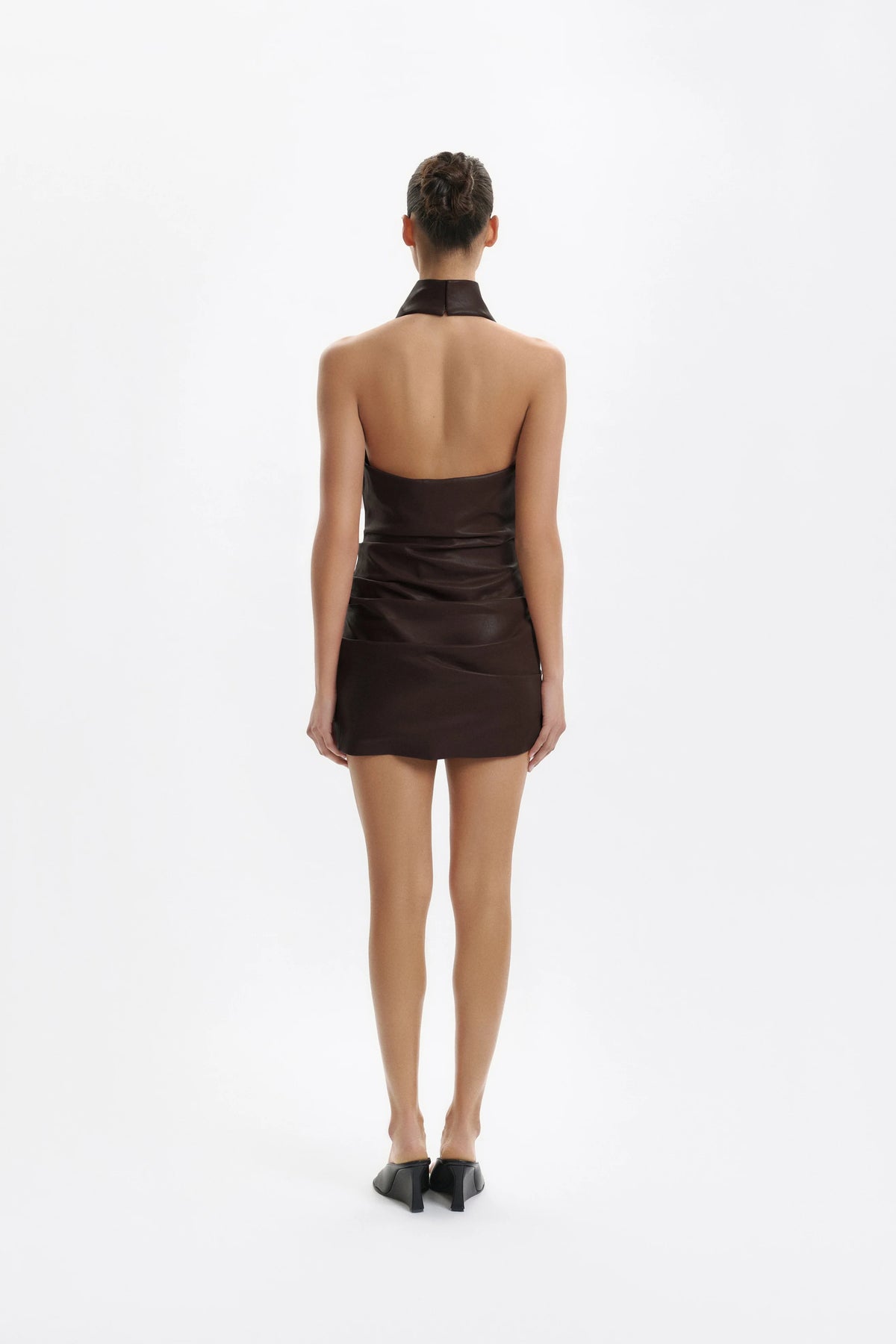 One Of Others | Alta Mini Dress - Deepest Brunette