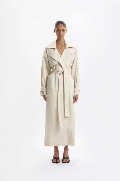 One Of Others | Ares Duster Coat - Ecru