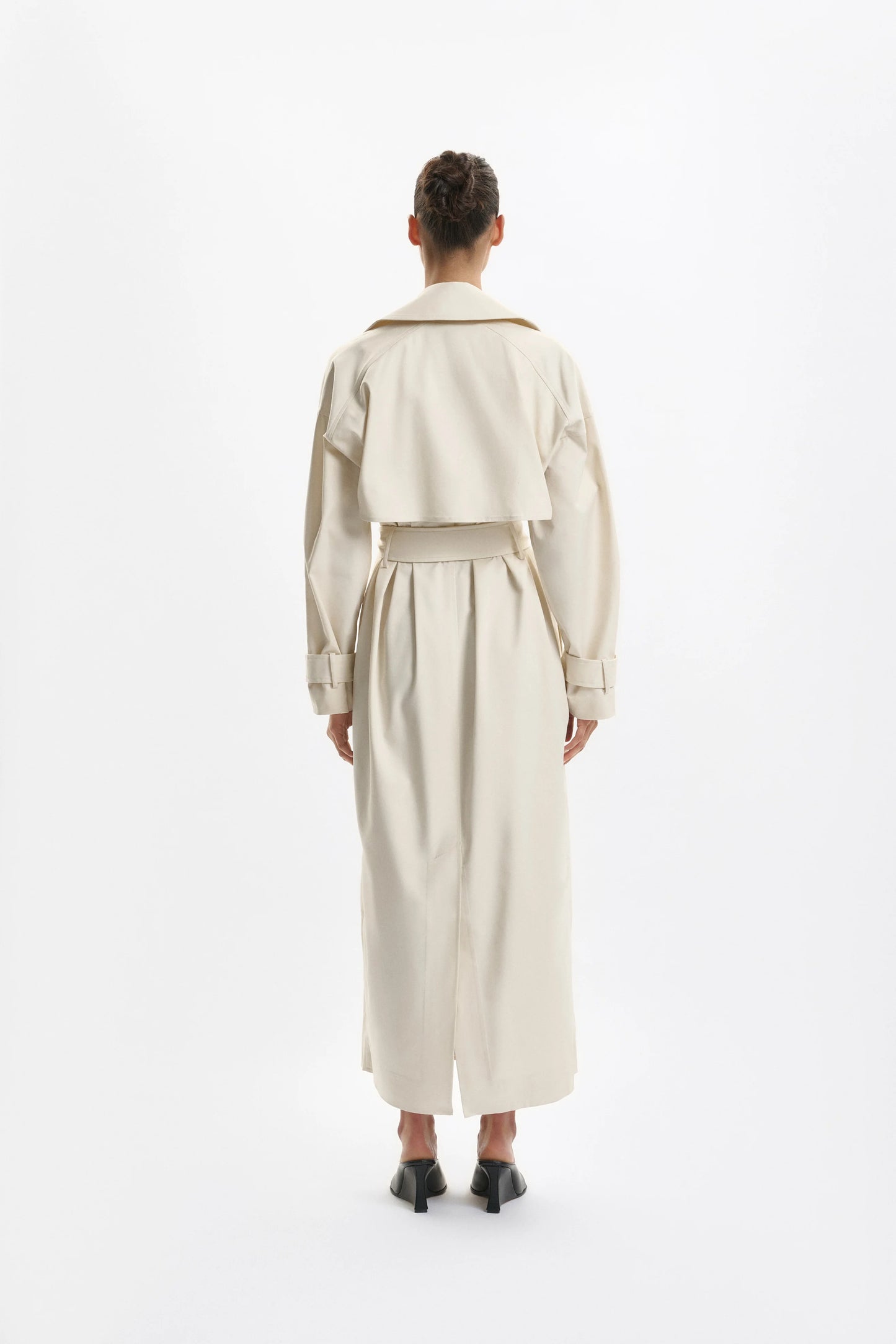 One Of Others | Ares Duster Coat - Ecru