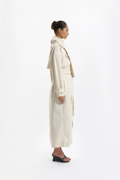 One Of Others | Ares Duster Coat - Ecru