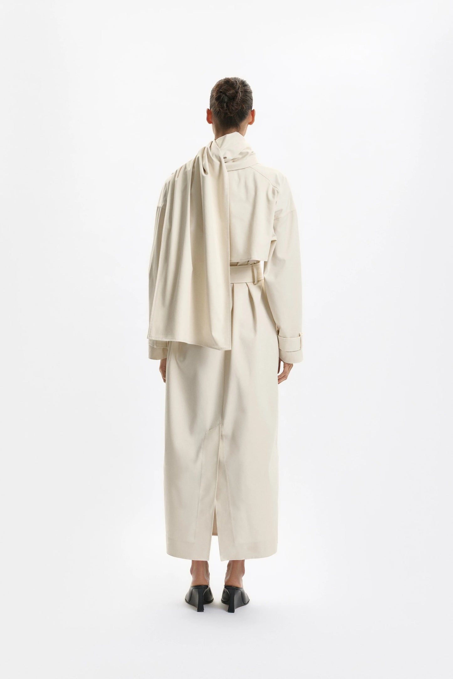 One Of Others | Ares Duster Coat - Ecru