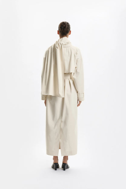 One Of Others | Ares Duster Coat - Ecru