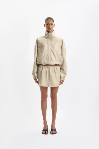 One Of Others | Fangio Mini Skirt - Almond