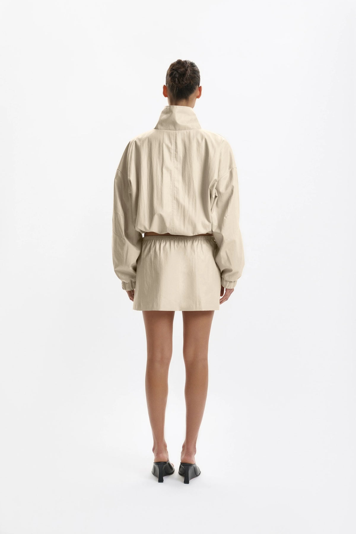 One Of Others | Fangio Mini Skirt - Almond