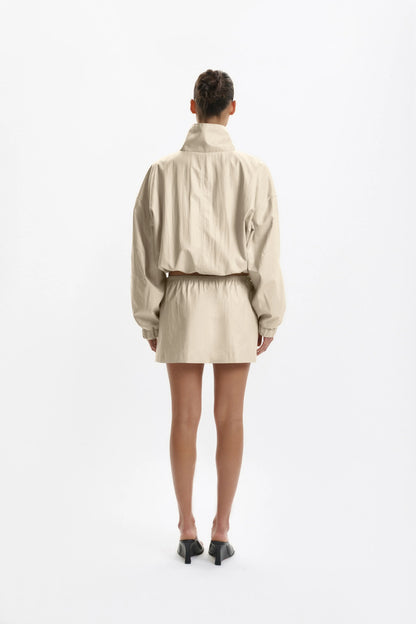 One Of Others | Fangio Mini Skirt - Almond