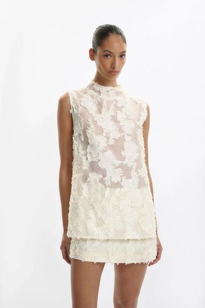 One Of Others | Heather Top - Vanilla