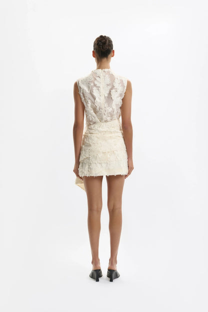 One Of Others | Heather Mini Skirt - Vanilla