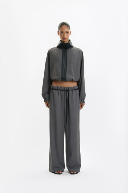 One Of Others | Tyla Pant - Charcoal / Black
