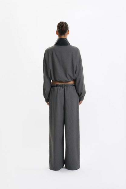 One Of Others | Tyla Pant - Charcoal / Black