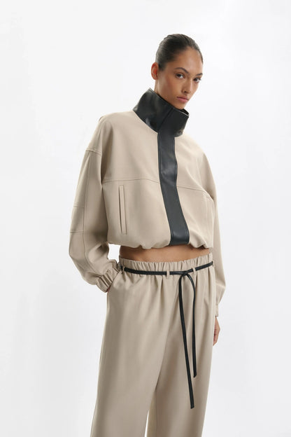 One Of Others | Tove Bomber - Sage / Black