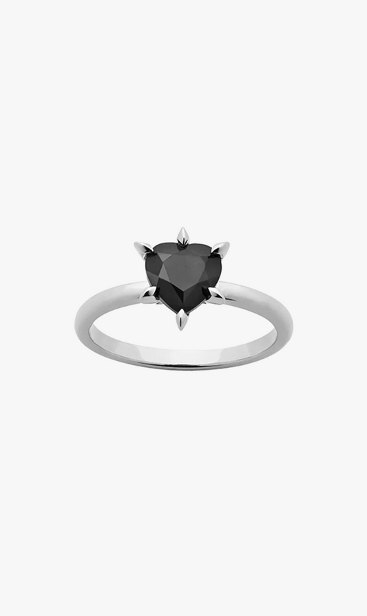Karen Walker | Cupid's Heart Ring - Silver