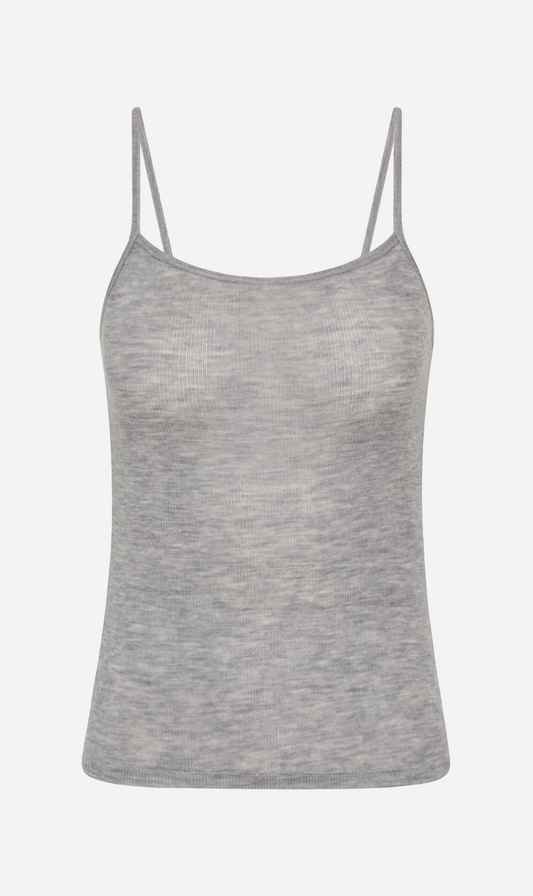 St Agni | Baby Wool Cami - Grey Marle