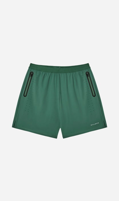 Malbon | Performance 2 in 1 Shorts - Forest/Black