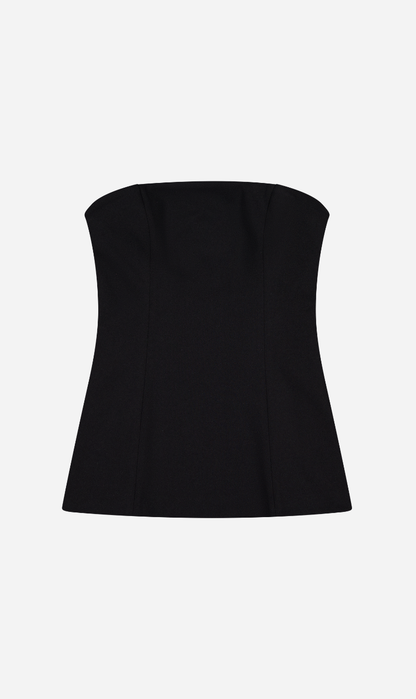 Rebe | Emma Strapless Top - Black