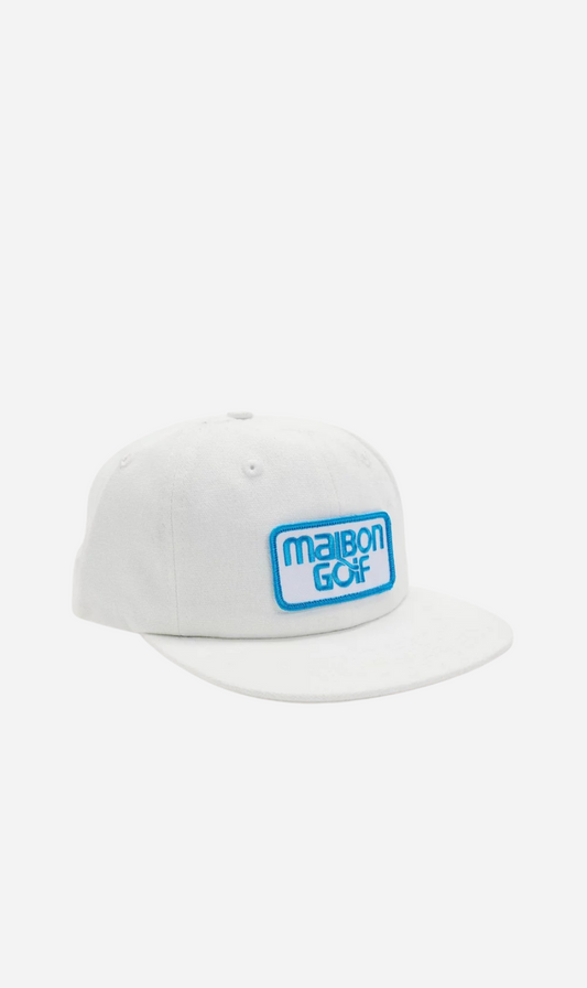 Malbon | Swing Oil Canvas Hat - White
