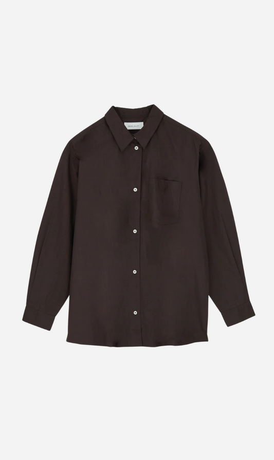 Skall Studio | Edgar Shirt - Dark Brown