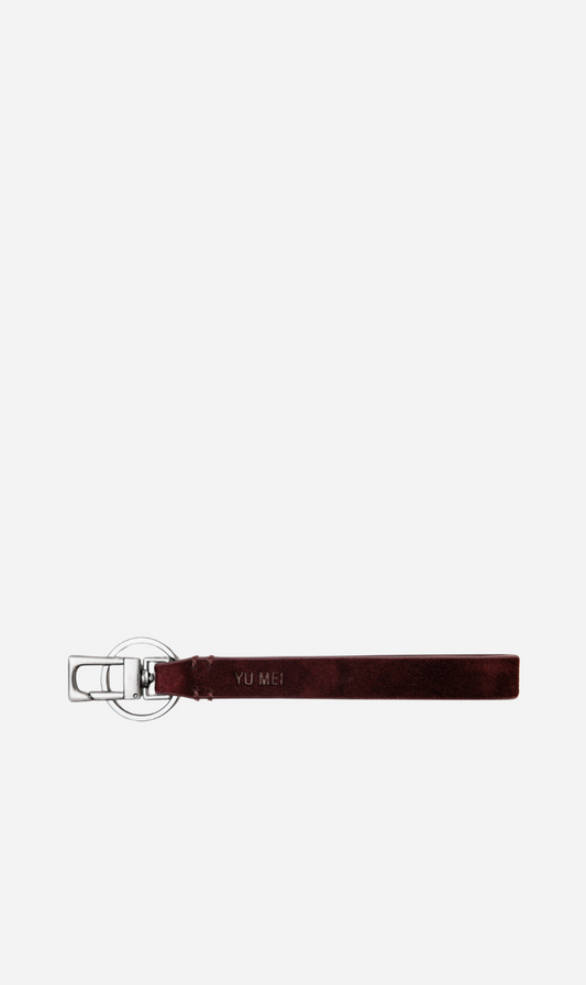 Yu Mei | Key Fob - Fire Suede