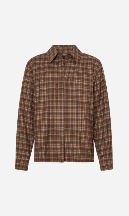 Camilla and Marc | Paradox Shirt - Tan Plaid