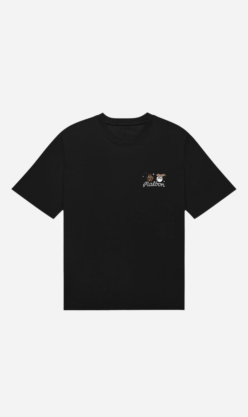 Malbon | Two Man Scramble T.Shirt - Black