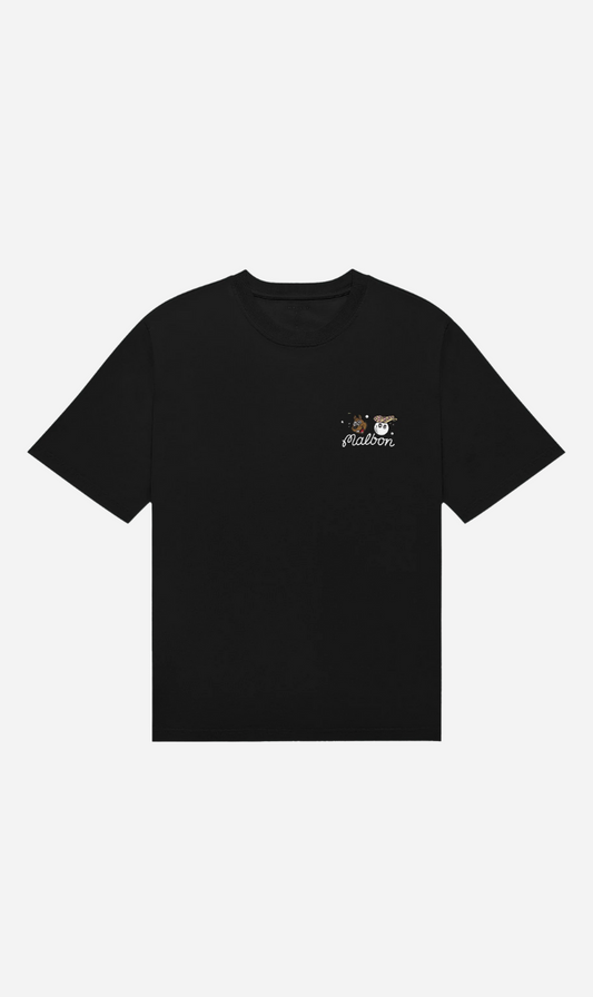 Malbon | Two Man Scramble T.Shirt - Black