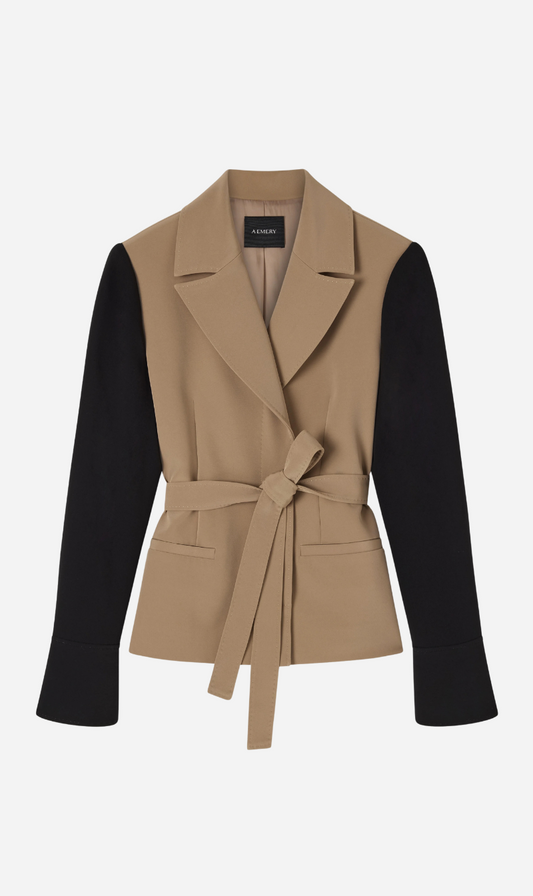 A.Emery | The Harvey Jacket - Black/Fawn