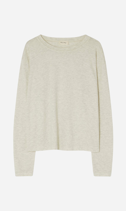 American Vintage | Ypawood L/S T.Shirt - Heather Grey