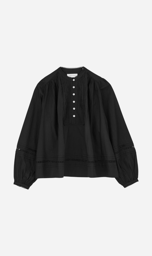 Skall Studio | Leaf Shirt - Black