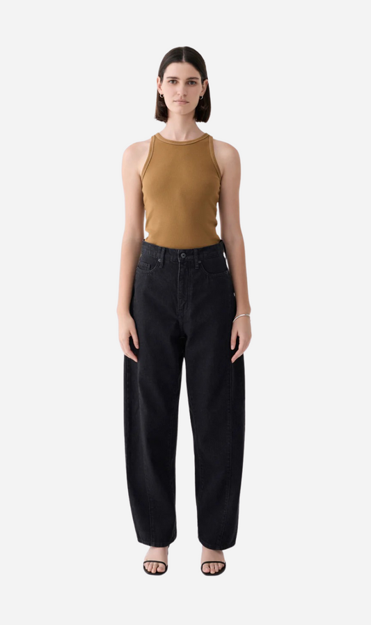 Outland Denim | Utah Mid Slouchy Jean - Black
