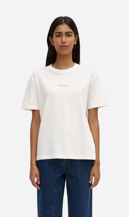 Assembly Label | Atelier Logo Tee - Antique White