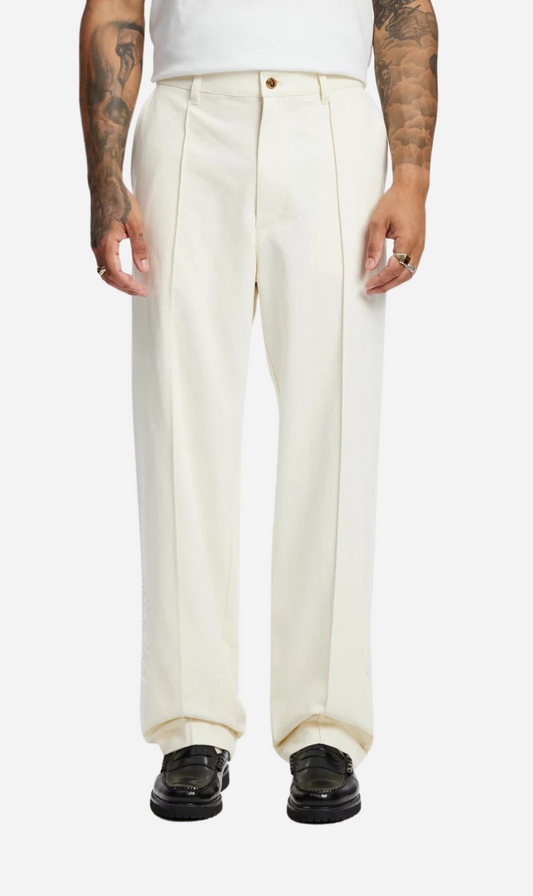 Malbon | Cannes Pleated Trousers - Ivory