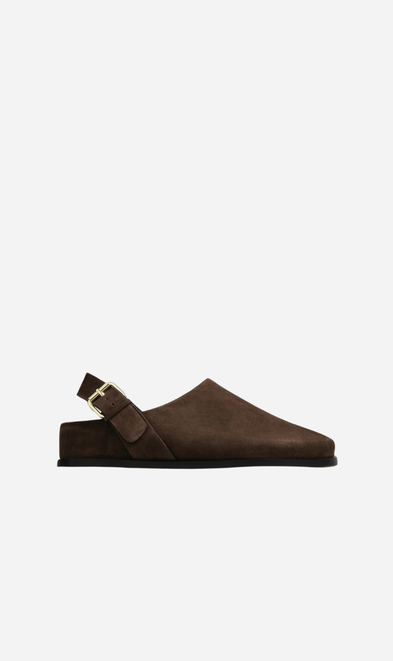 A.Emery | The Louis Clog - Walnut Suede
