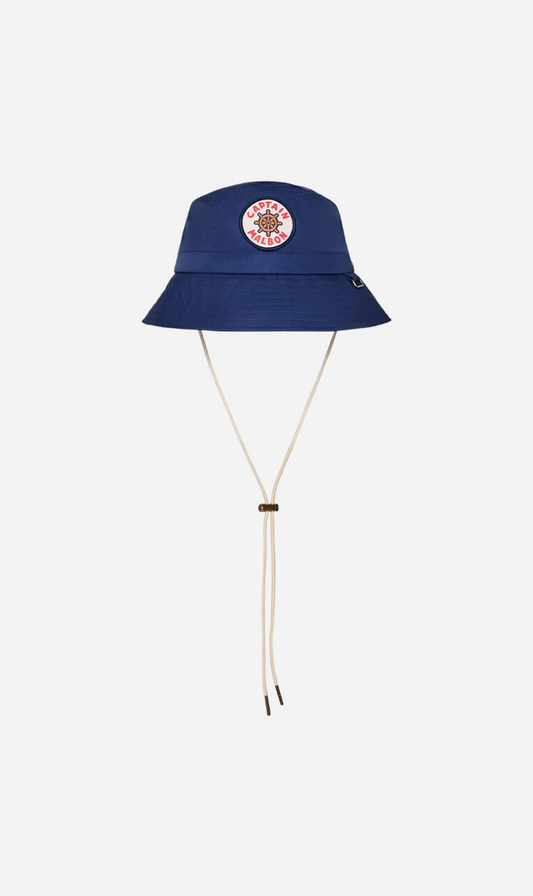 Malbon | Captain Malbon Bucket Hat - Navy