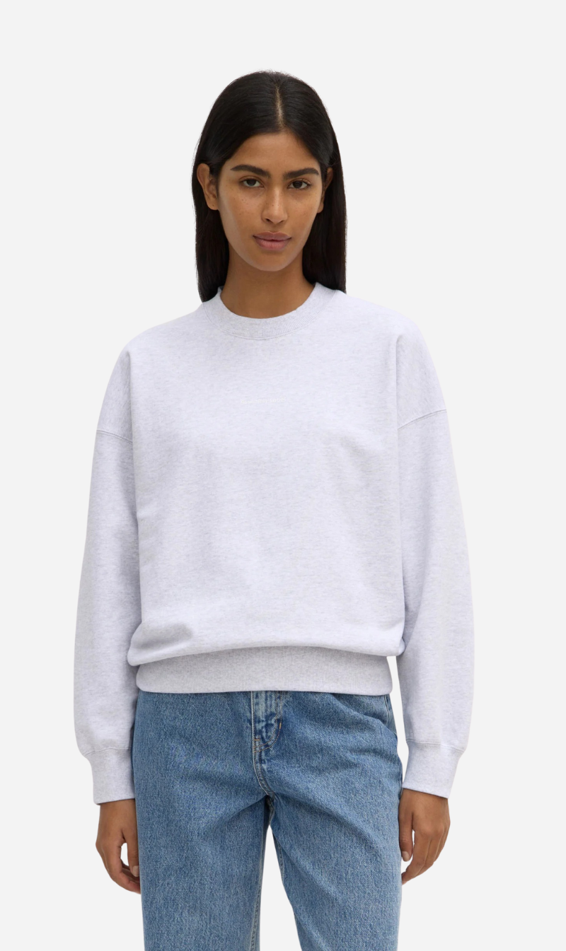 Assembly Label | Atelier Logo Fleece - Heather Grey Marle