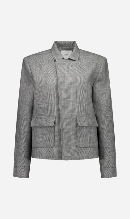 Rebe | Bianca Jacket - Houndstooth