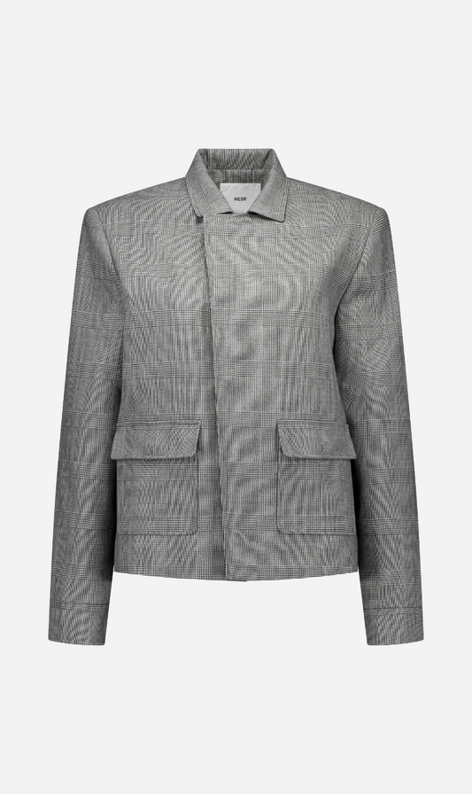 Rebe | Bianca Jacket - Houndstooth