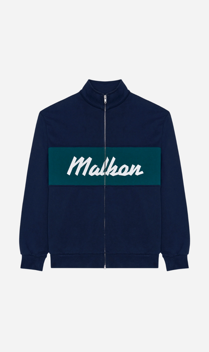 Malbon | University Double Zip - Navy