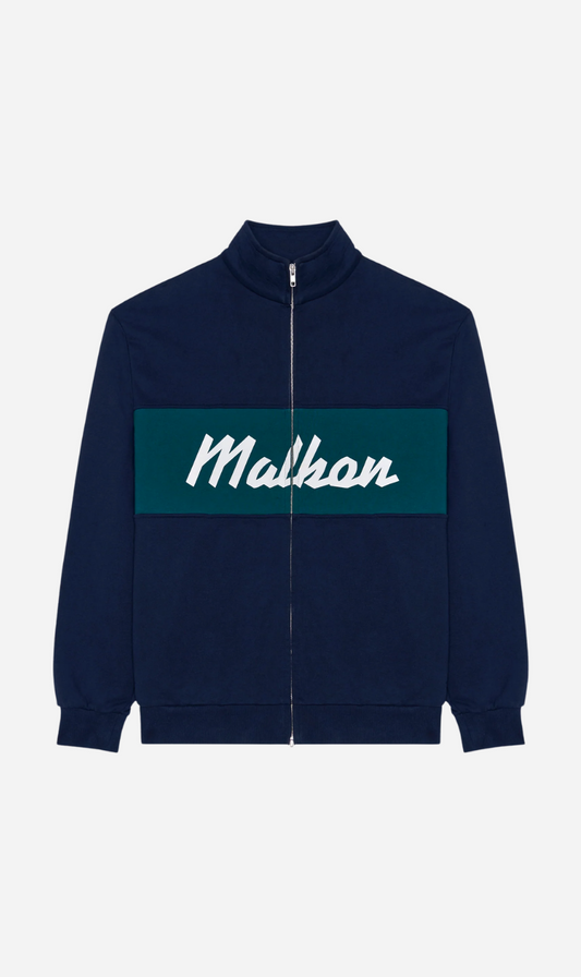 Malbon | University Double Zip - Navy