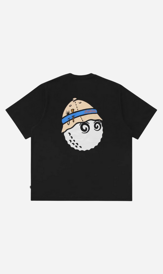 Malbon | Fishing Buckets Pocket T.Shirt - Black