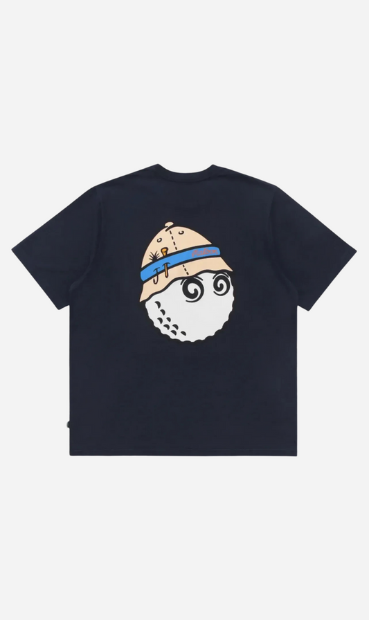 Malbon | Fishing Buckets Pocket T.Shirt - Navy