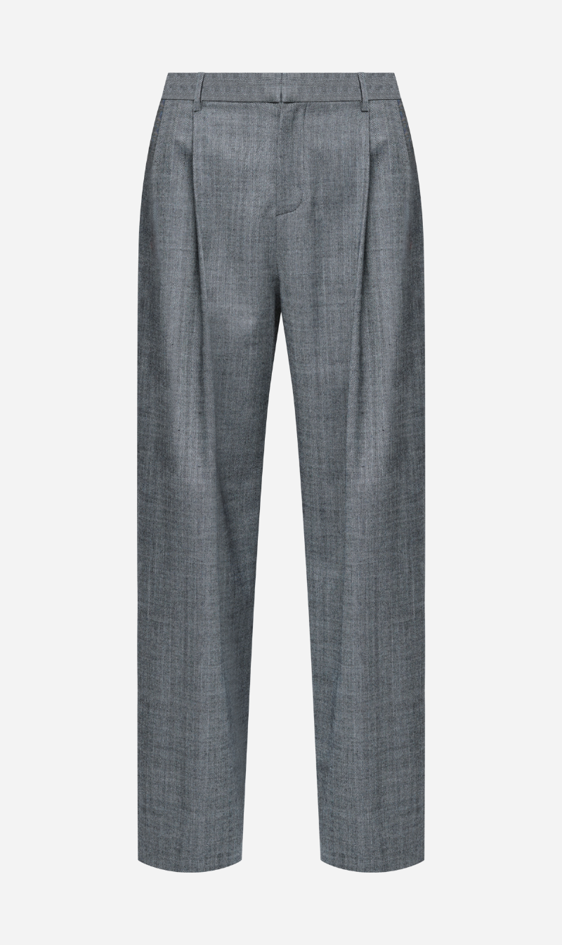 Wynn Hamlyn | Charlie Suiting Trouser - Black/White