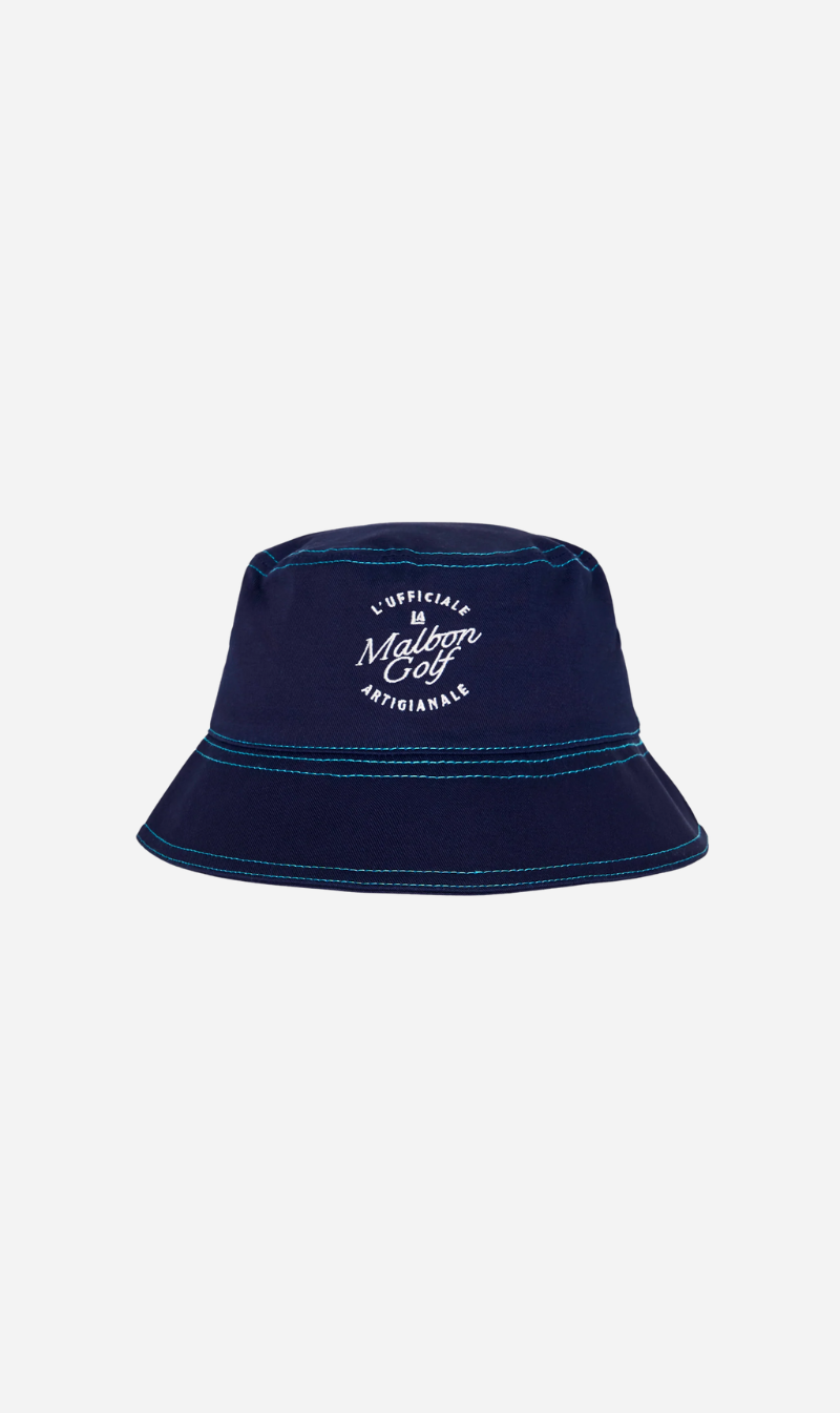 Malbon | Artigianale Bucket Hat - Navy